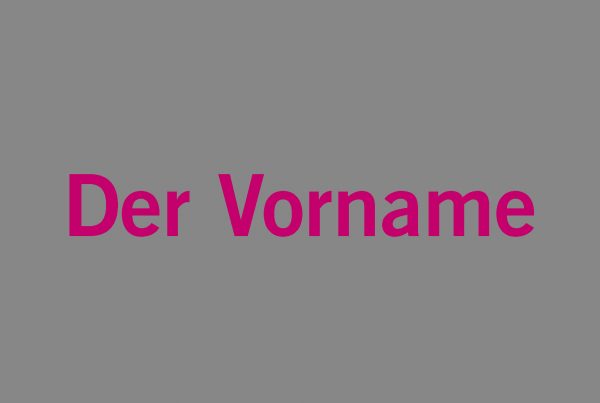 Vorname