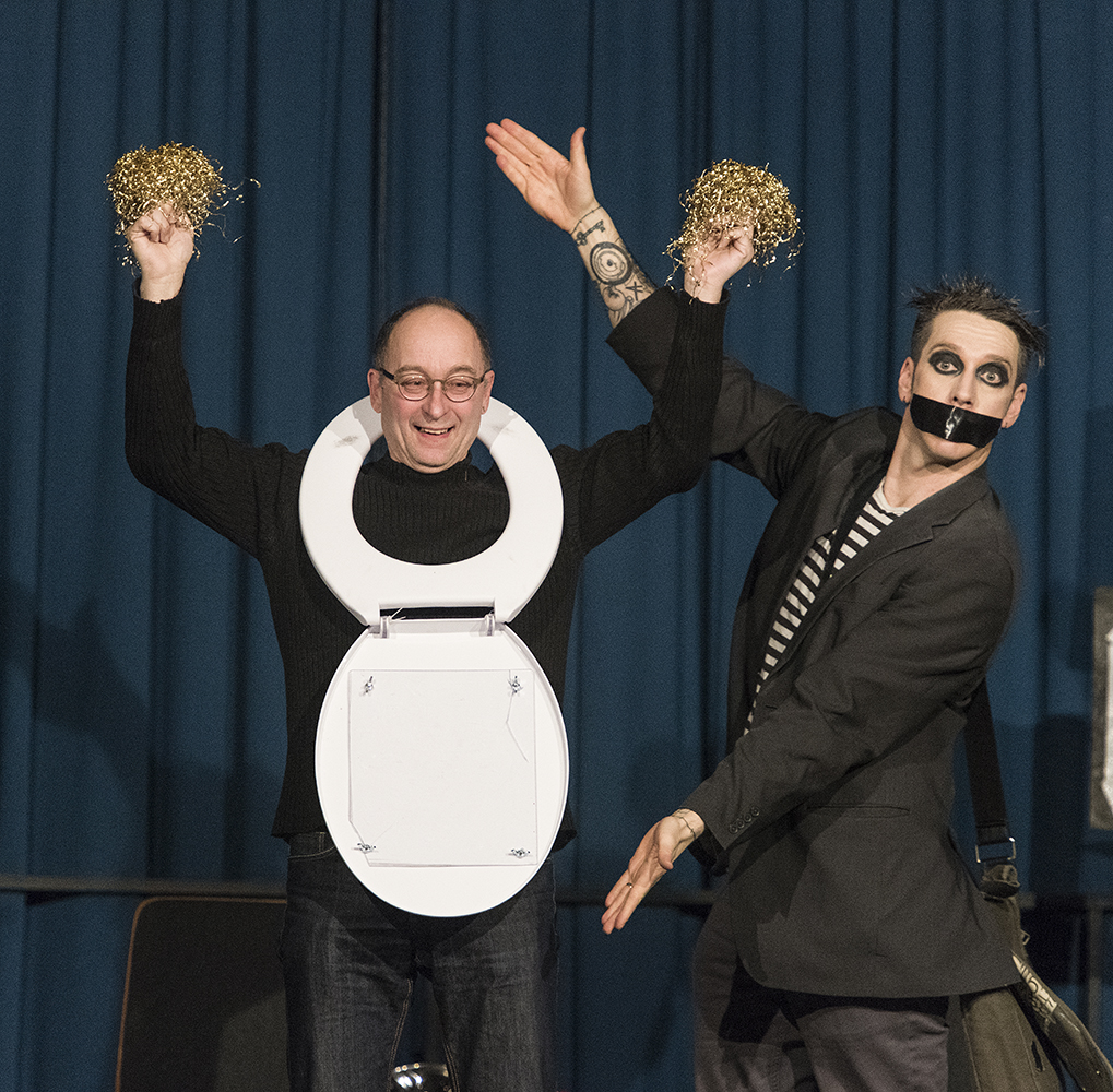 Tape Face Leo Theater