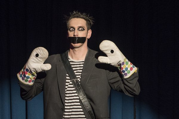 Der Comedian "Tape Face" alias Sam Wills aus Neuseeland gastierte am 10. Februar 2017 im LEO Theater. Fotos: AWi