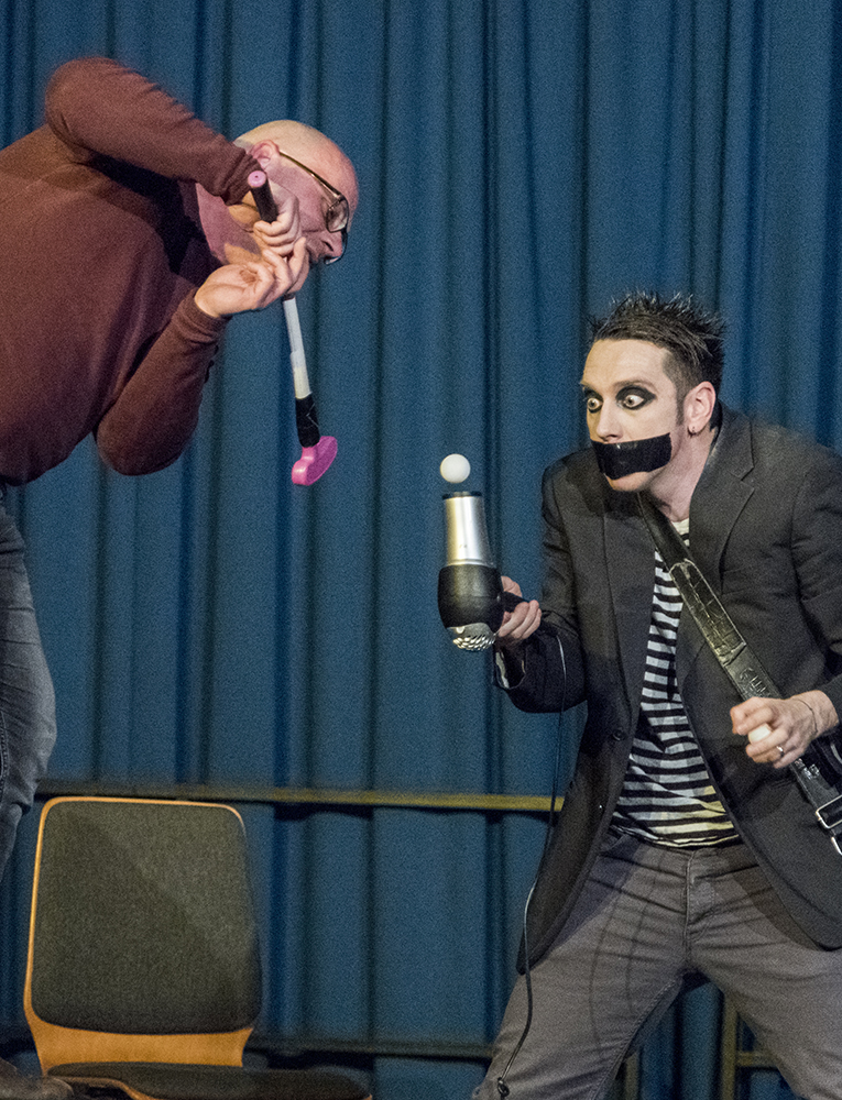 Tape Face Leo Theater